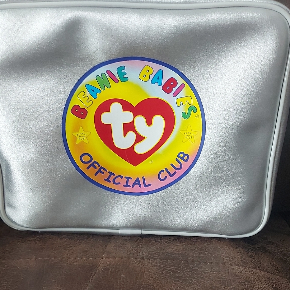 Ty Beanie Babies Silver Bag